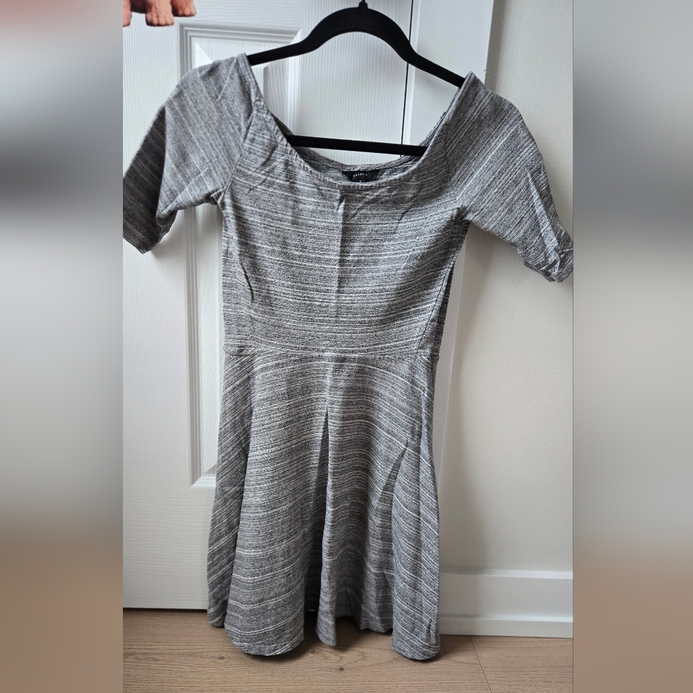 Talula Gray Midi Dress